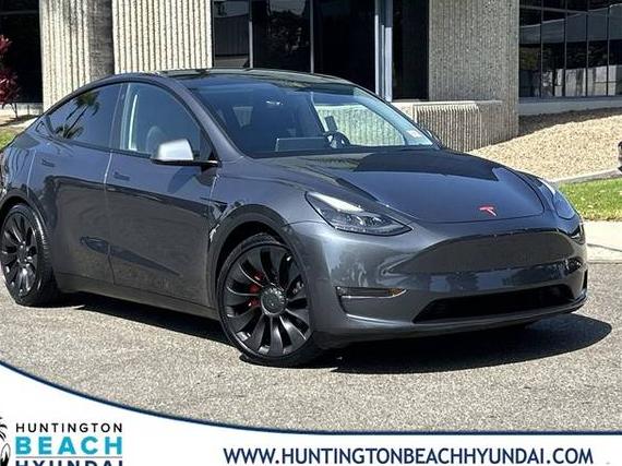 TESLA MODEL Y 2022 7SAYGDEF3NF380966 image